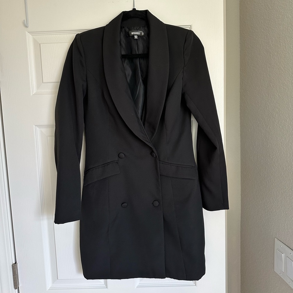 Mini blazer dress